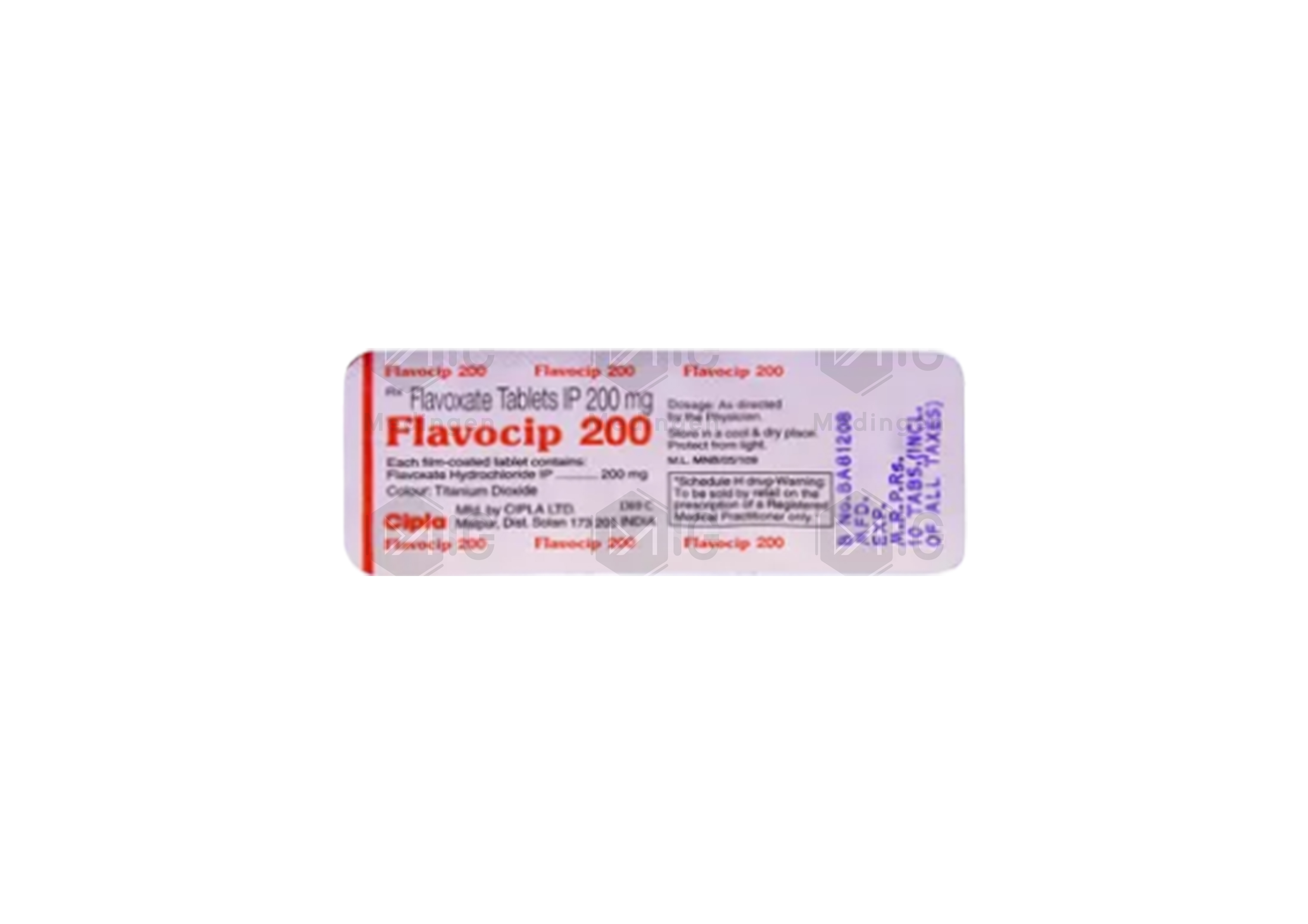 FLAVOCIP 200MG